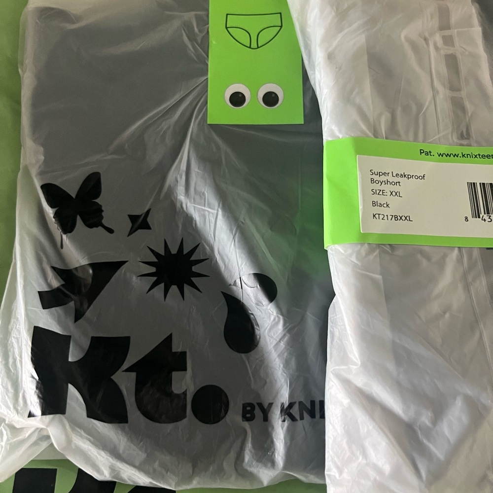 COPY - Leakproof Boyshort Panties - Black